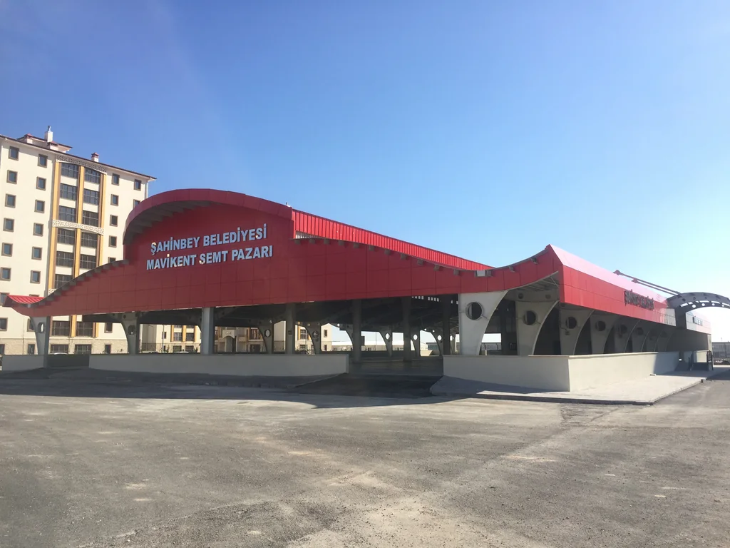 GAZİANTEP ŞAHİNBEY BELEDİYESİ MAVİKENT PAZARYERİ YAPIM İŞİ – 7
