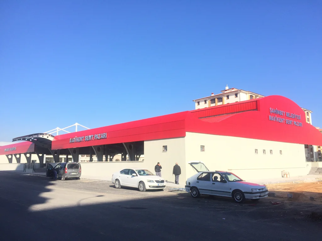 GAZİANTEP ŞAHİNBEY BELEDİYESİ MAVİKENT PAZARYERİ YAPIM İŞİ – 4